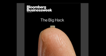 So winzig sind die Spionage-Chips; Rechte: Bloomberg