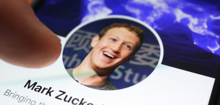 Mark Zuckerberg in seinem Netzwerk; Rechte: WDR/Schieb