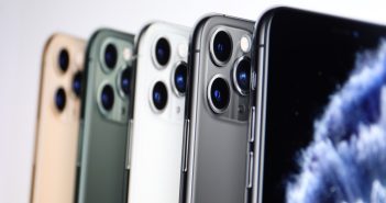 iPhone XI Pro mit 3 Linsen; Rechte: Apple/WDR/Schieb