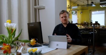 Jörg Schieb im Home Office; Rechte: WDR/Schieb