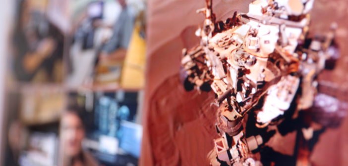 Mars-Rover Curiosity wird aus dem Home Office gesteuert; Rechte: WDR/Schieb