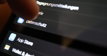 Datenschutz auf dem iPhone: Tracking lässt sich abschalten; Rechte: WDR/Schieb