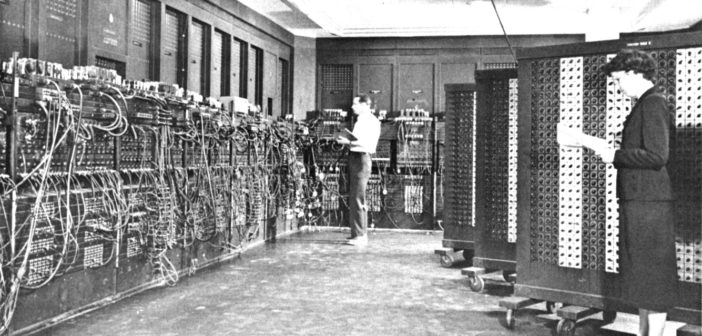 Originalaufnahme ENIAC; Rechte: Wikimedia/WDR/Schieb