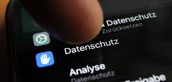 Datenschutz und Privatsphäre werden im neuen iOS groß geschrieben; Rechte: WDR/Schieb