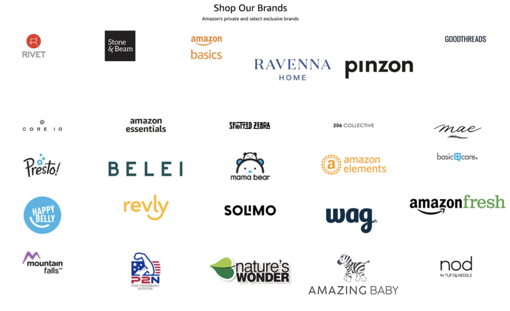 Amazon hat über 150 Eigenmarken; Rechte: WDR/Schieb