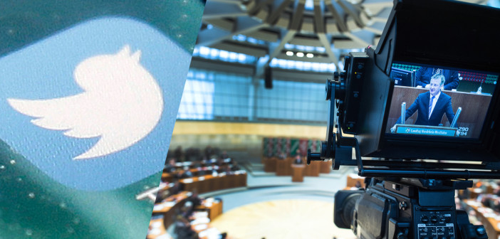 Landtag und Twittersymbolbild, Rechte: WDR/dpa