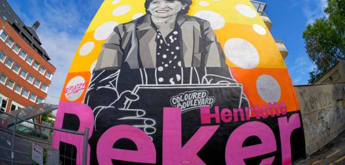 Wandgemälde zur Wahl von Henriette Reker (Foto: dpa)